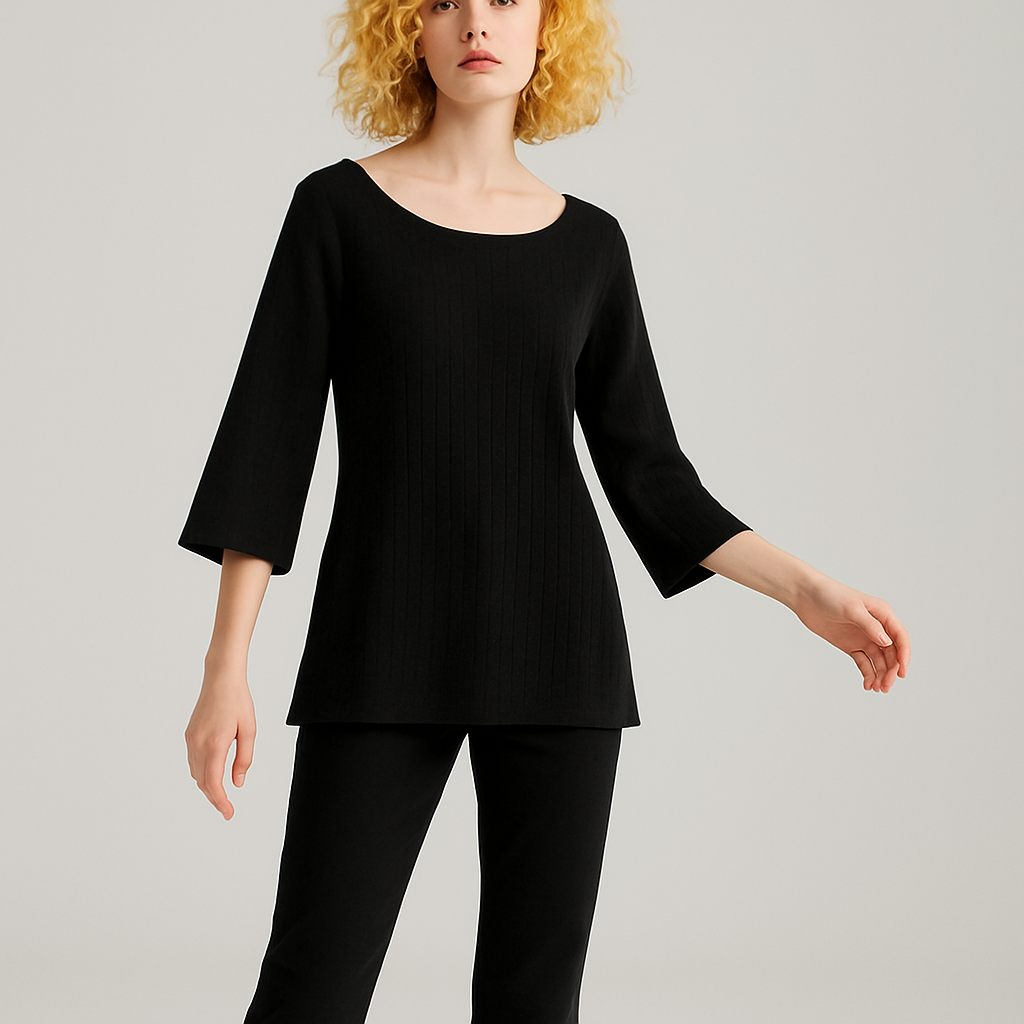Black Rib Dress