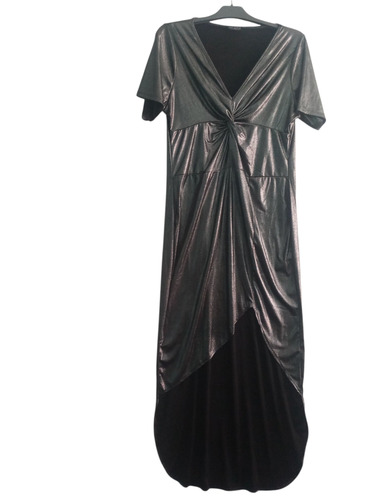 Metallic Maxi Dress