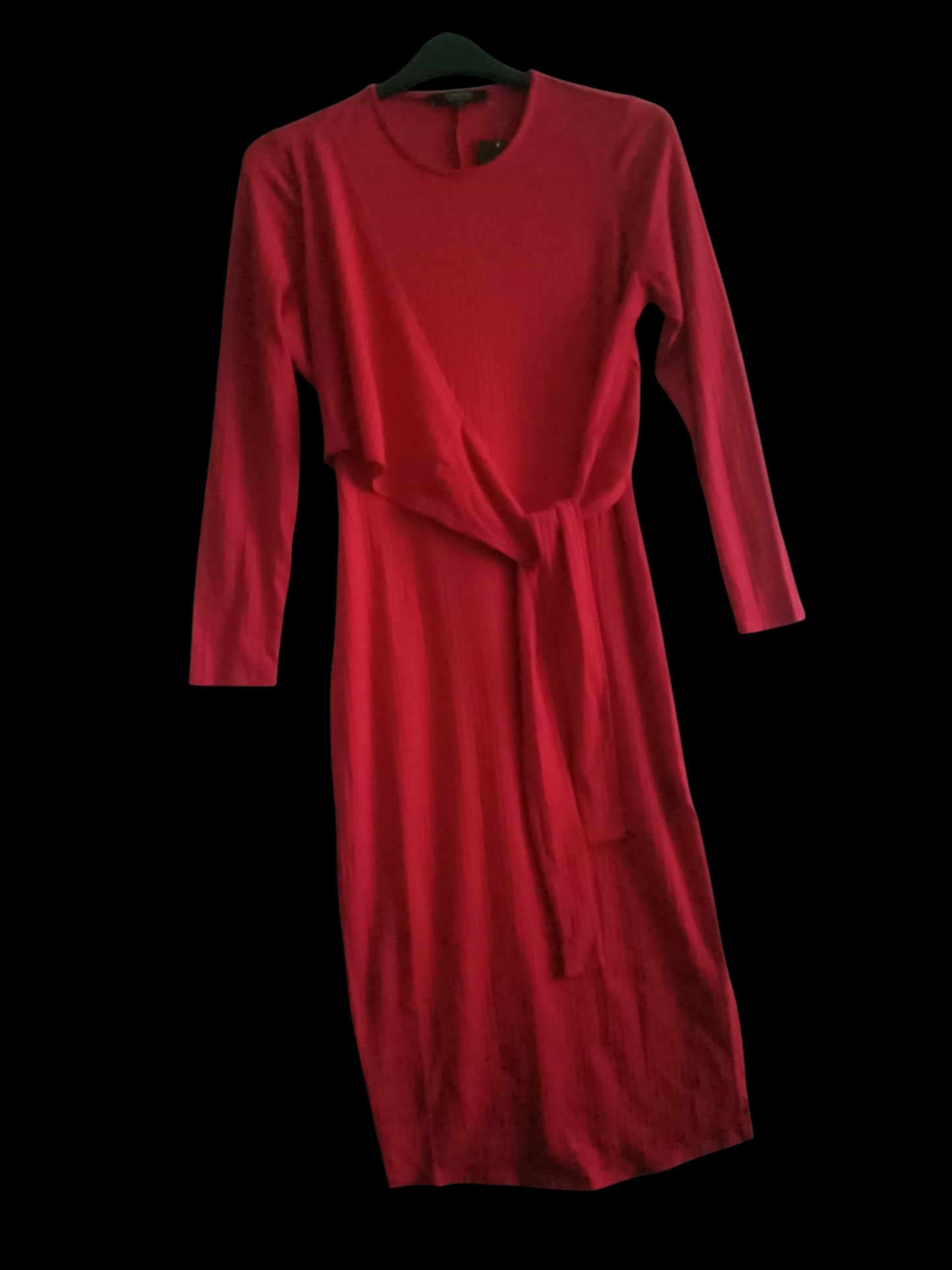 Red Wrap Mini Dress FJ728