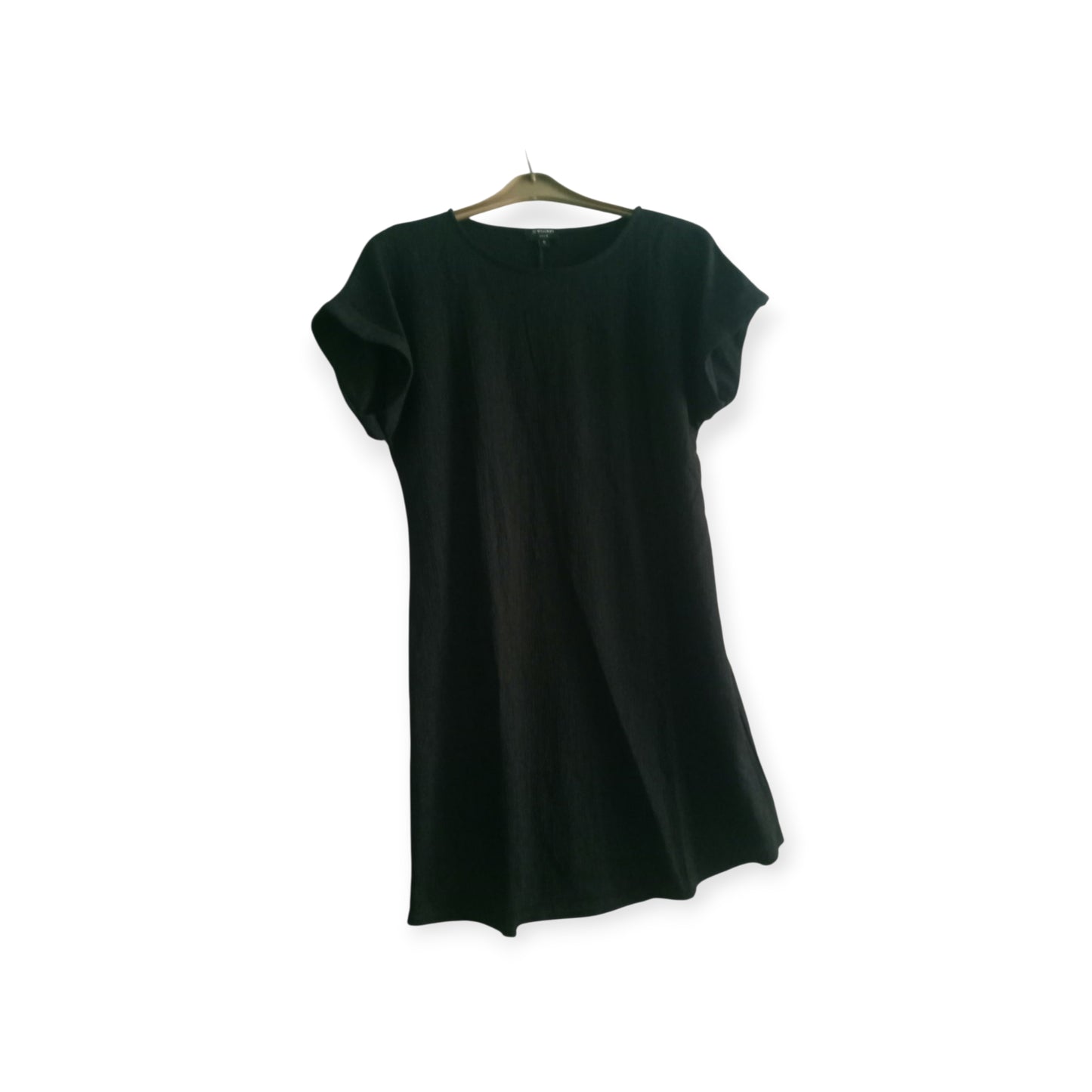 Black Jersey Swing Dress QQ101