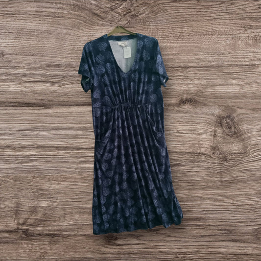 Blue Print Pocket Dress PY193