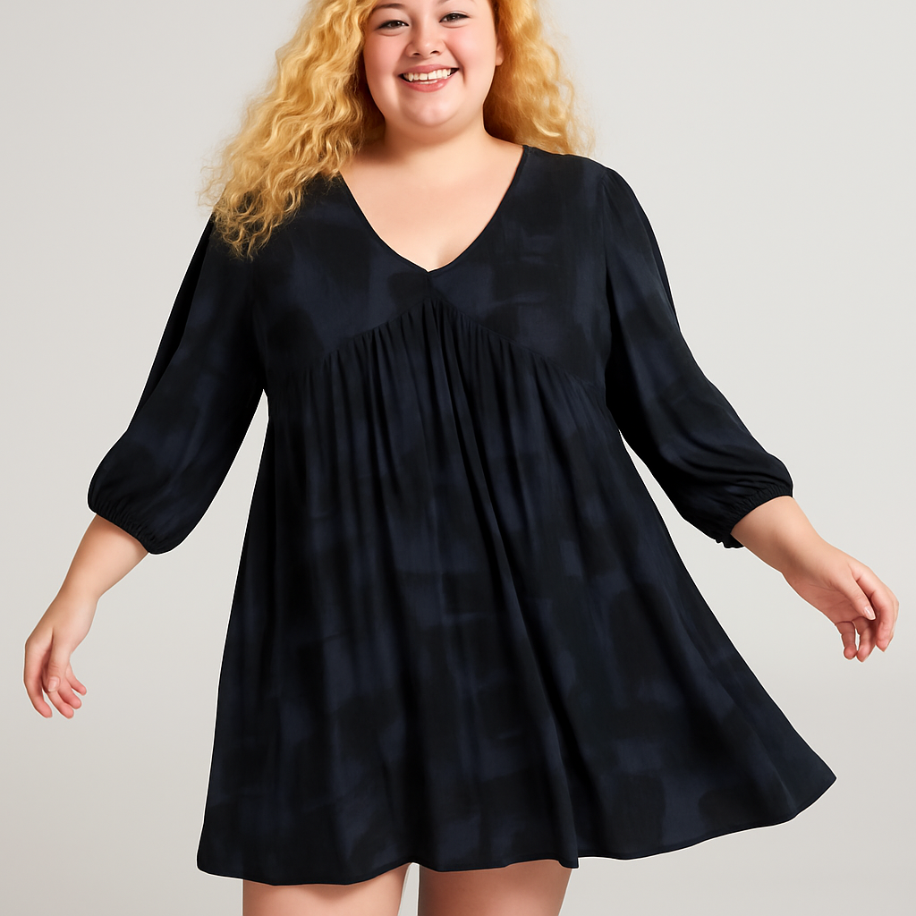 Blue Print Supersoft Smock Dress
