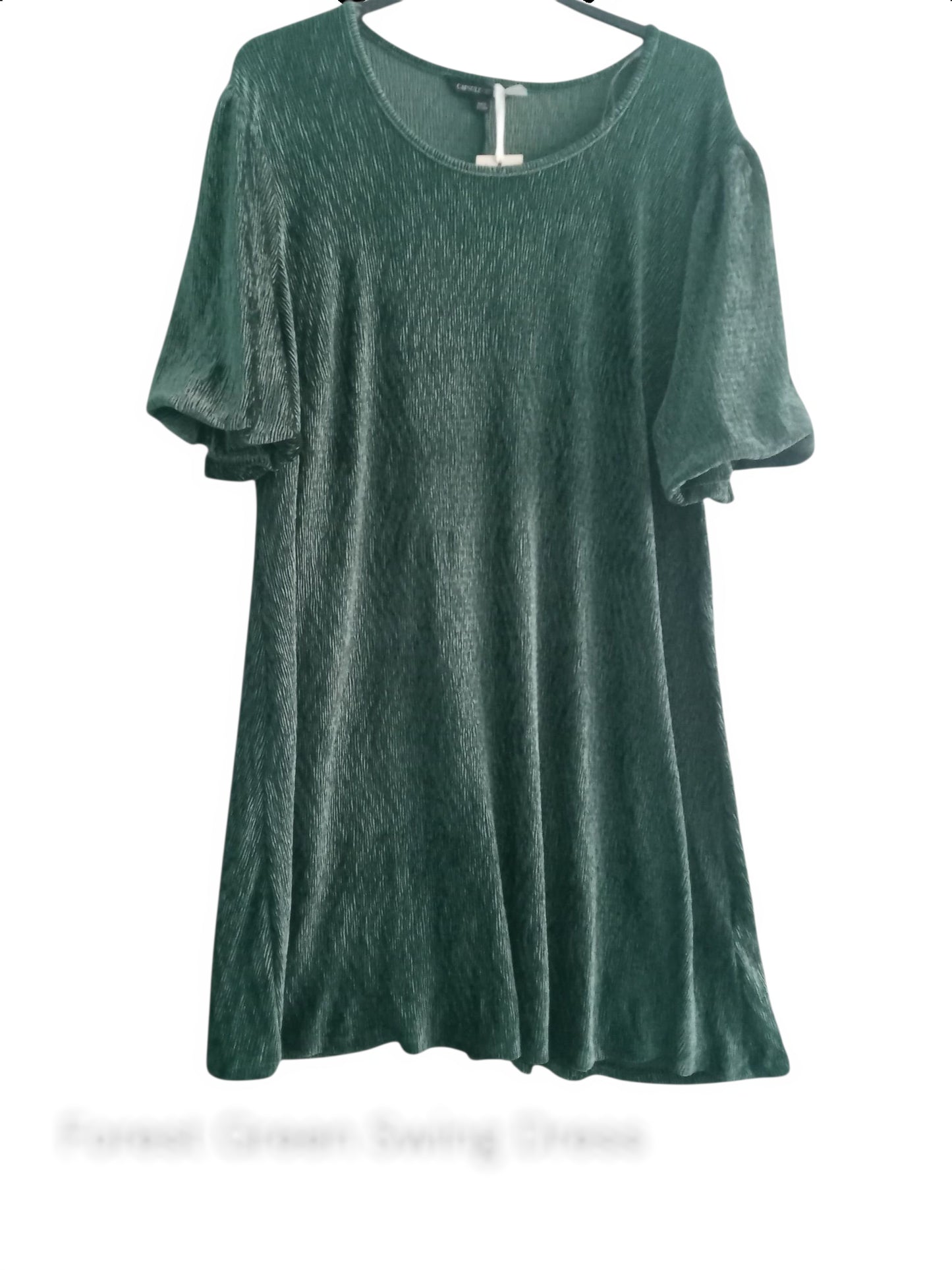 Forest Green Swing Dress