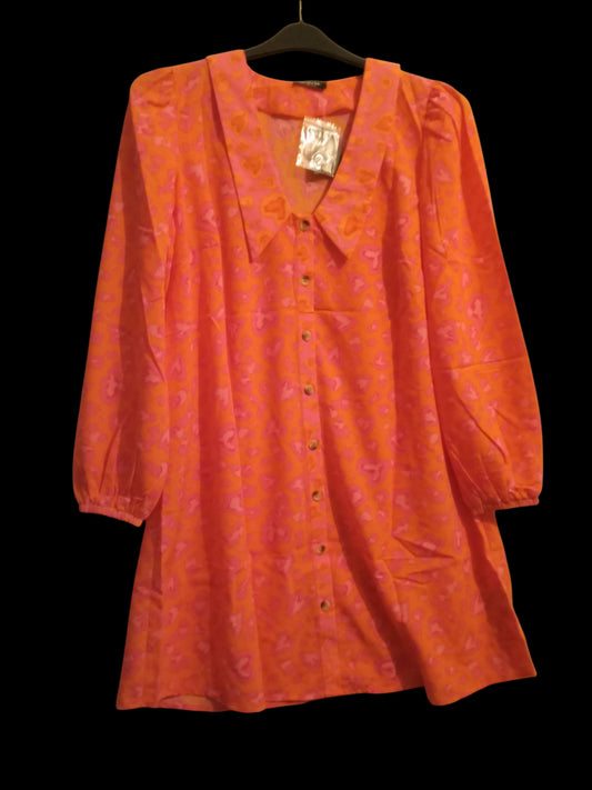 Animal Shirt Dress MQ717