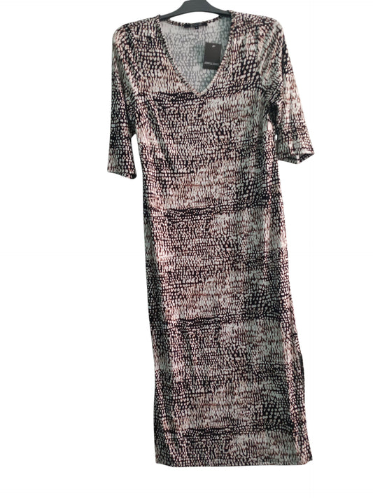 Natural Print T Shirt Dress