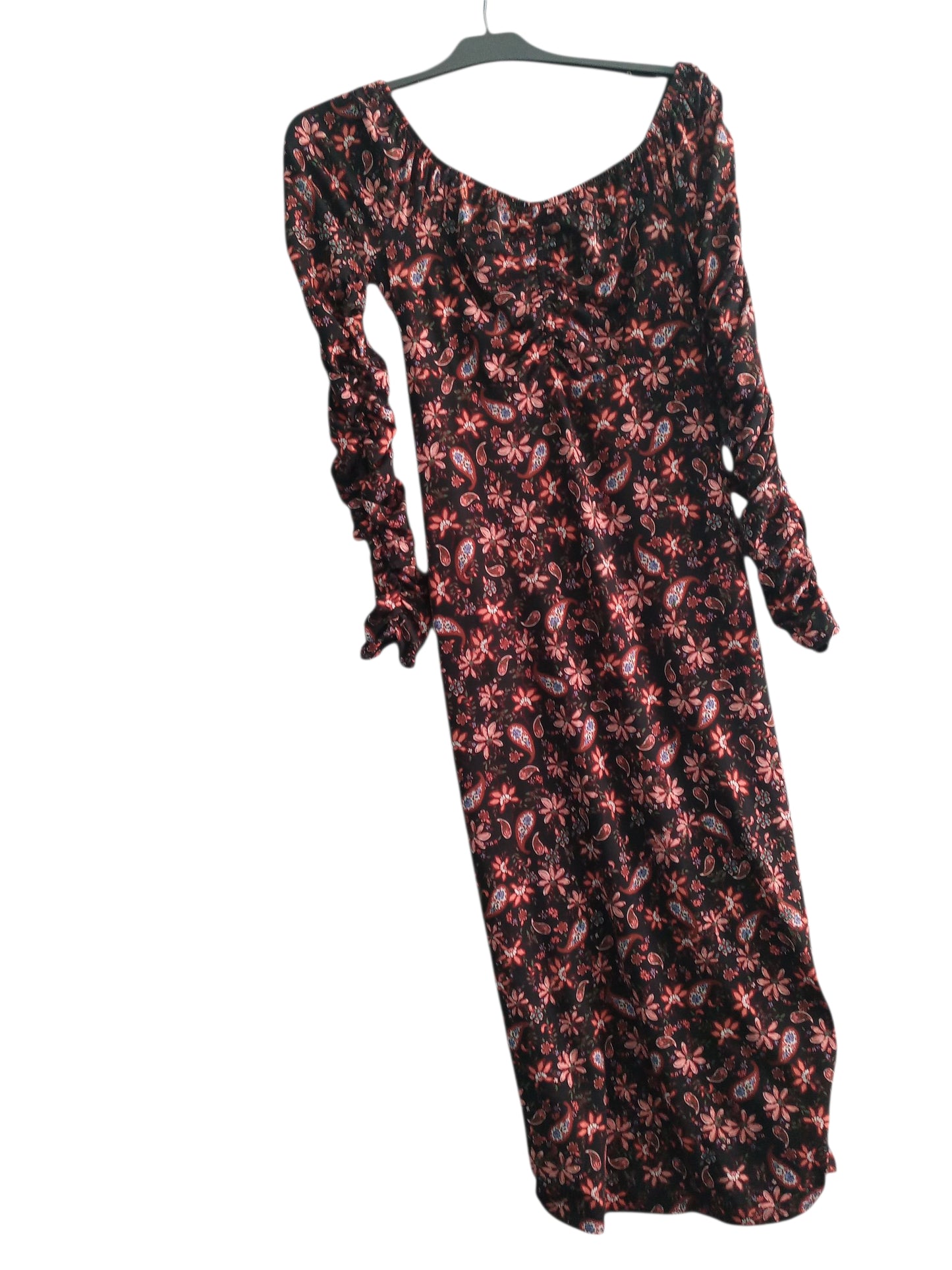 Paisley Print Supersoft Midi Dress