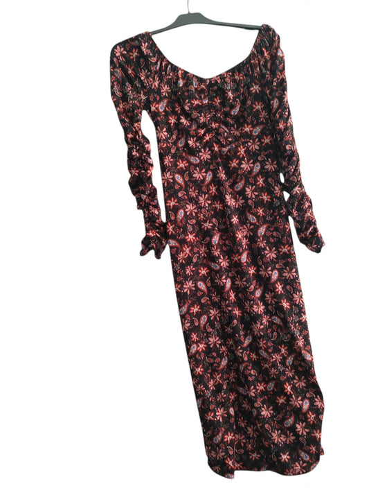 Paisley Print Supersoft Midi Dress