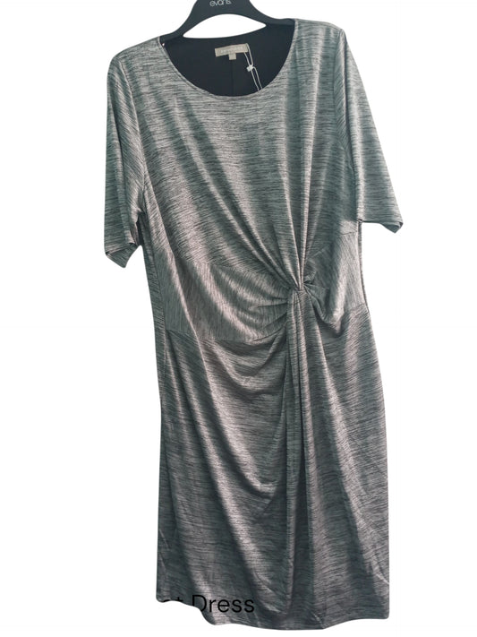 Silver Twist Knot Dress